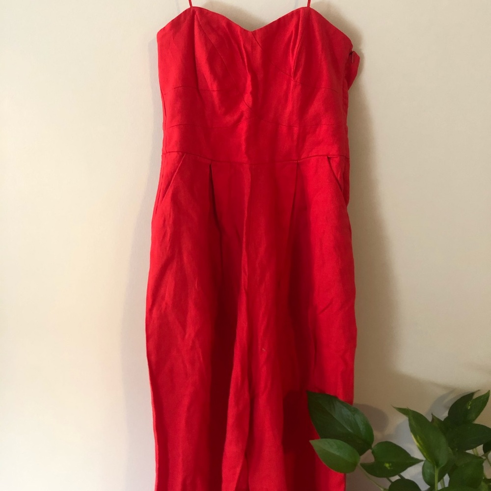 sleeveless jumpsuit